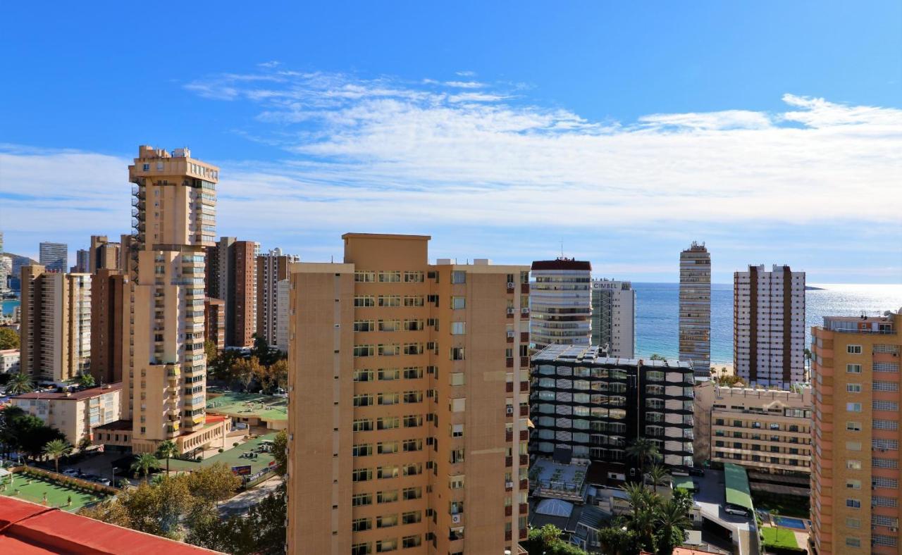 Penthouse Cervantes Sea View 베니돔 외부 사진