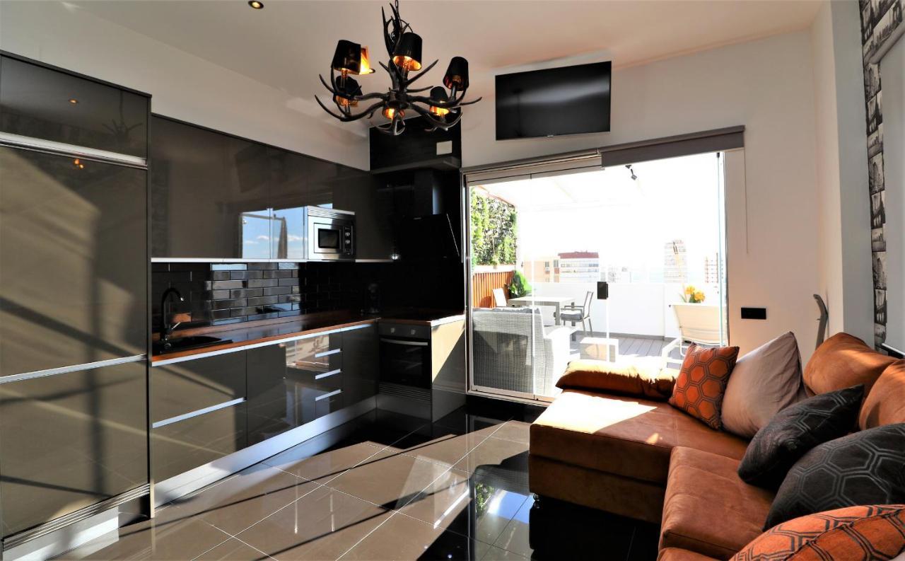 Penthouse Cervantes Sea View 베니돔 외부 사진