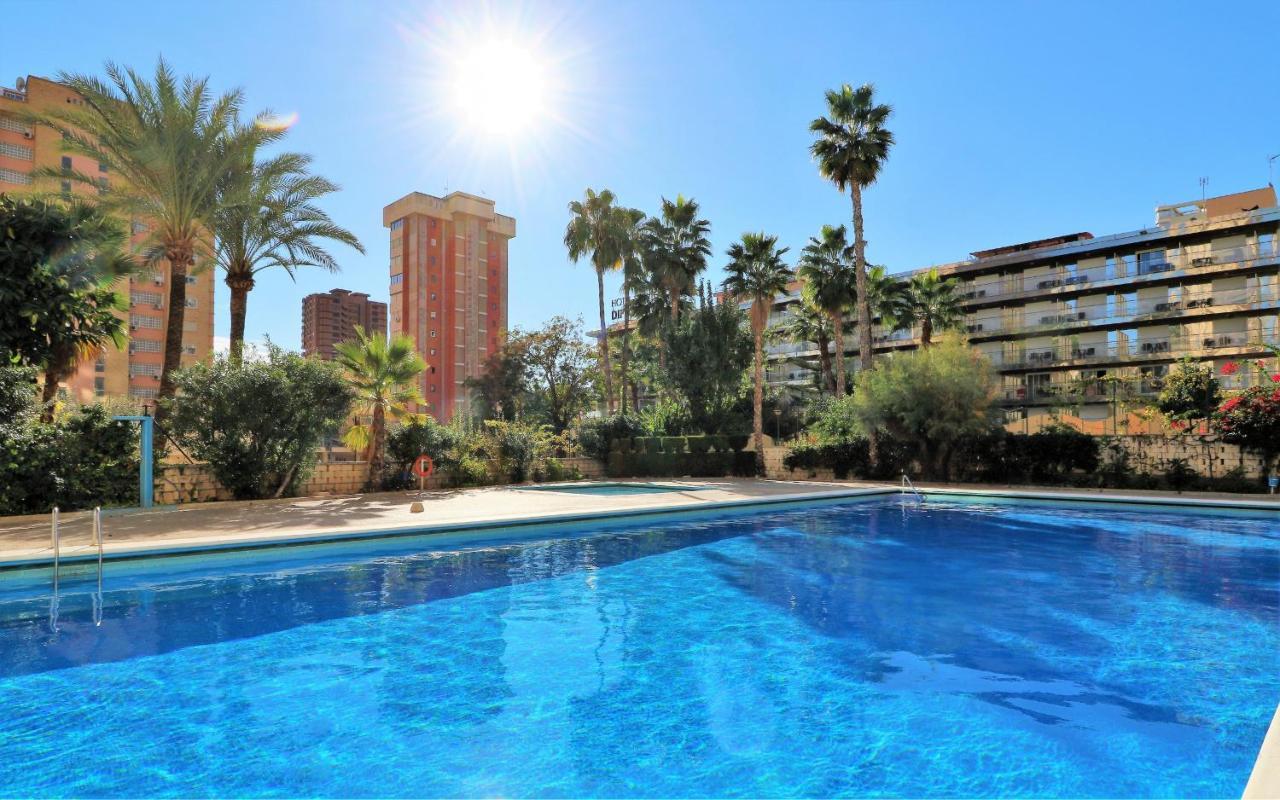 Penthouse Cervantes Sea View 베니돔 외부 사진